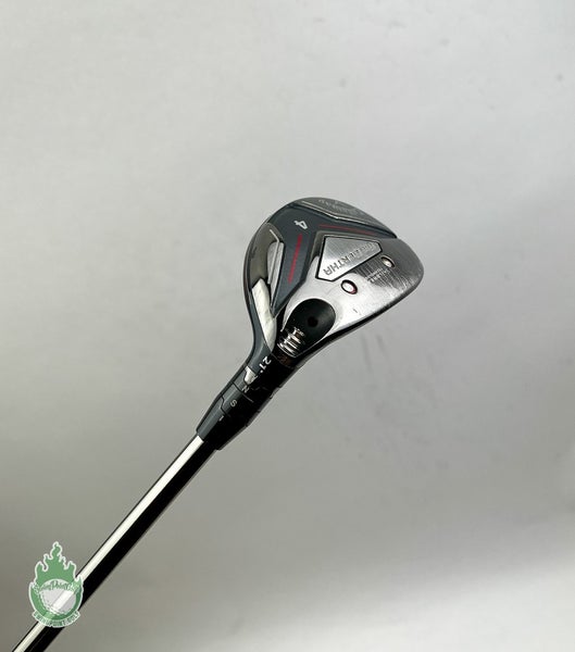 RH 2019 Callaway Big Bertha 4 Hybrid 21* Recoil Regular Flex Graphite Golf Club