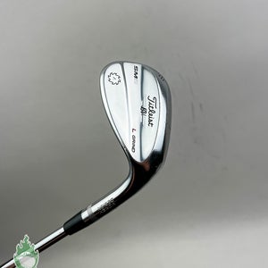 RH Titleist Vokey SM6 Chrome L Grind Wedge 58*-04 Wedge Flex Steel Golf Club
