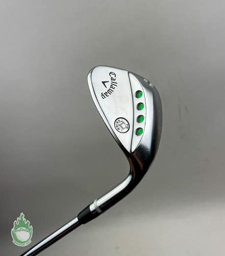 Callaway Mack Daddy PM Grind Wedge 64*-10 Hi-Rev 2.0 Stiff Flex Steel Golf Club