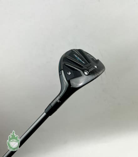 RH Callaway Rogue X 3 Hybrid 18* Synergy 60g Stiff Flex Graphite Golf Club