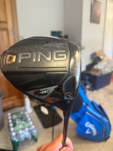 Men's Ping G400 Max Right Handed Driver Regular Flex 9 Loft (Used)
