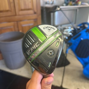 Men's Callaway Epic Speed Right Handed Fairway Wood Regular Flex 3 Wood (Used)
