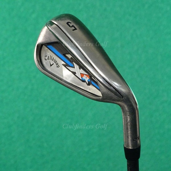 Callaway XR OS Single 5 Iron Mitsubishi Rayon Fubuki AT 50 Graphite Seniors