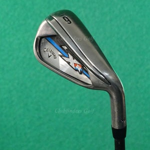 Callaway XR OS Single 6 Iron Mitsubishi Rayon Fubuki AT 50 Graphite Seniors