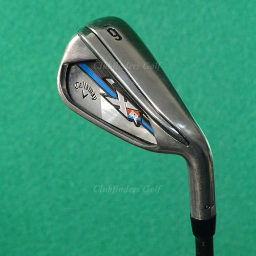 Callaway XR OS Single 6 Iron Mitsubishi Rayon Fubuki AT 50 Graphite Seniors