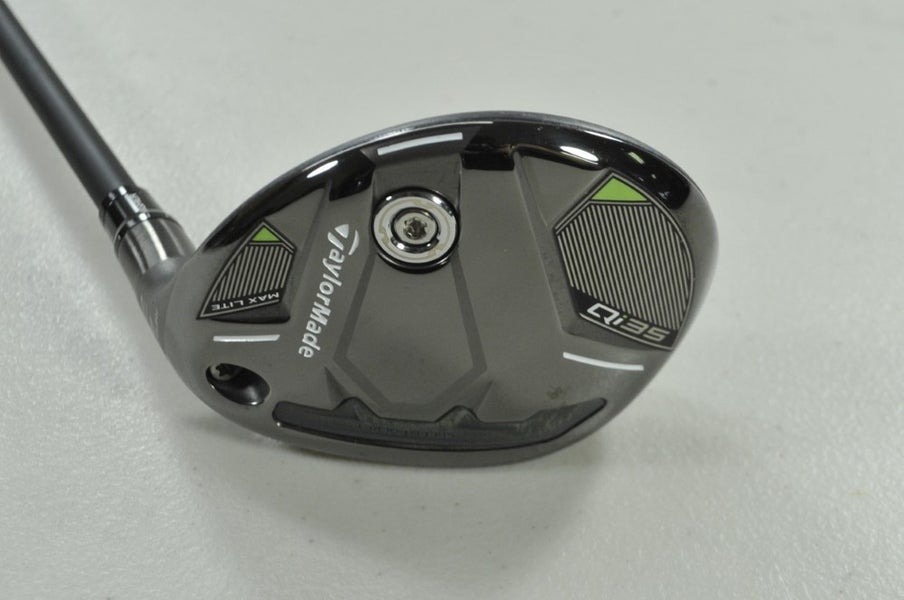 TaylorMade Qi35 Max Lite Rescue 4-23* Hybrid Senior Flex Right Graphite # 198163
