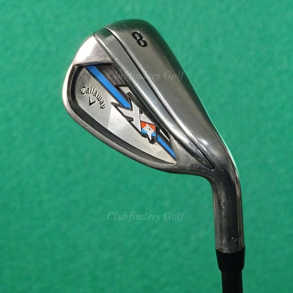 Callaway XR OS Single 8 Iron Mitsubishi Rayon Fubuki AT 50 Graphite Seniors