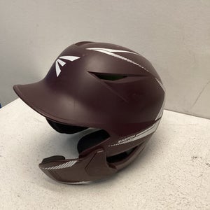 Used Easton ELITE AX Batting Helmet No Mask Maroon M/L 11443-S000195890