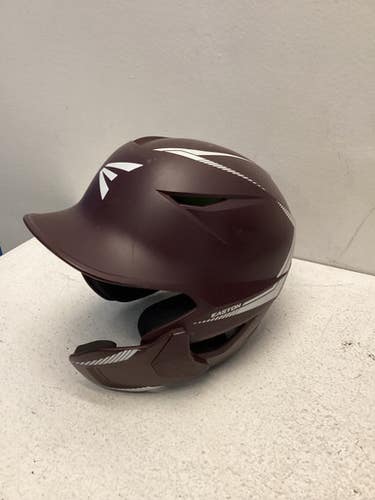 Used Easton ELITE AX Batting Helmet No Mask Maroon M/L 11443-S000195890