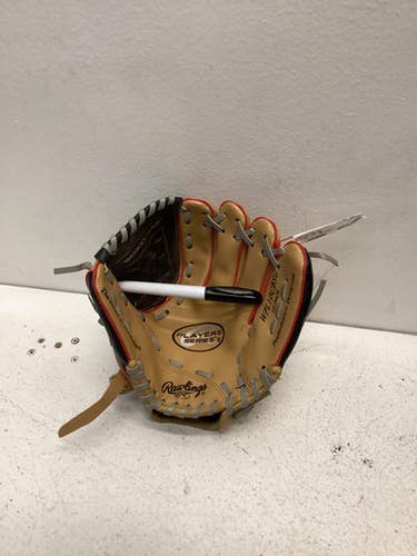 Used Rawlings PLAYERS SERIES BB/SB Glove RH Throw Tan 10" 11443-S000195894