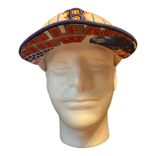 Boston Red Sox New Era White/Navy MLB Big League Chew Original Snapback YT- NWOT