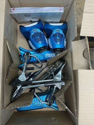 Look Pivot 2.0 15 GW Alpine Ski Bindings, Bluesteel, 115mm NEW