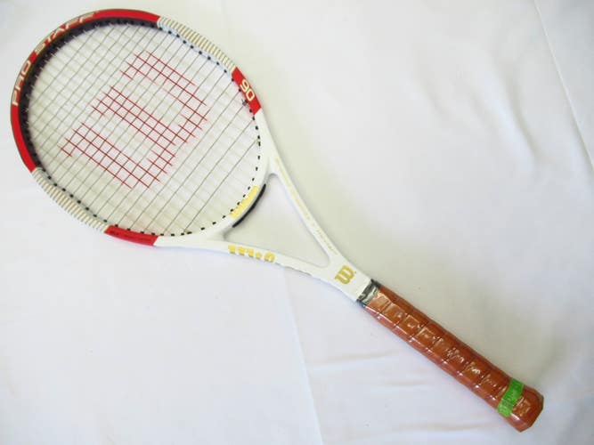*NOS* WILSON BLX PRO STAFF 90 FEDERER TENNIS RACQUET (4 3/8) FROM A COLLECTOR