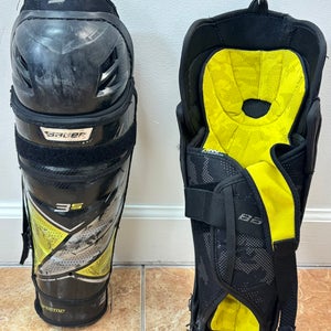 Senior Bauer Supreme 3S 14" Shin Pads (Used)