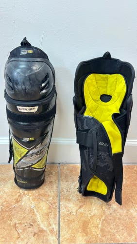 Senior Bauer Supreme 3S 14" Shin Pads (Used)