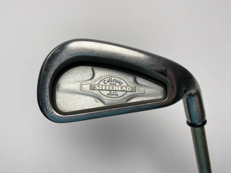Callaway X-14 Single 4 Iron Steelhead X-14 Gems Ladies Graphite Womens RH