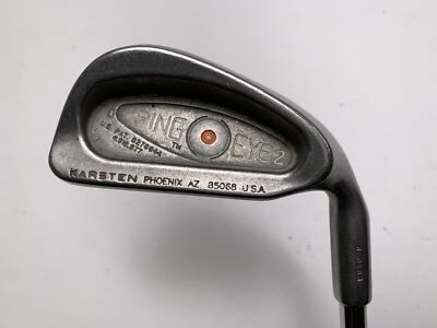 Ping Eye 2 Single 4 Iron Orange Dot 2* Flat Karsten ZZ-Lite Stiff Steel Mens RH