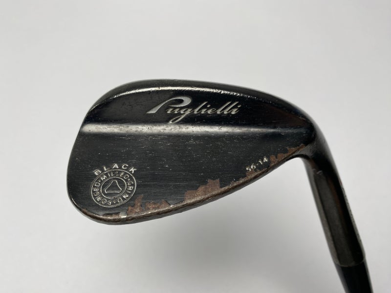 Adams Puglielli Black Sand Wedge SW 56* 14 Bounce Stock Wedge Steel Mens RH