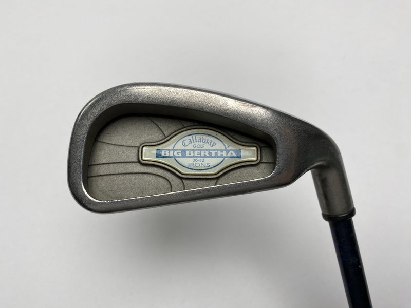 Callaway X-12 Single 4 Iron Swing Science Regular Graphite Mens RH
