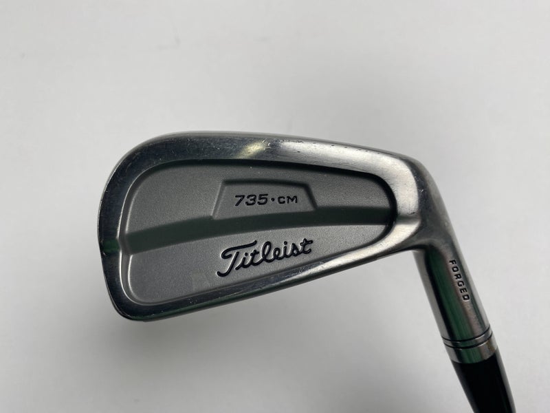 Titleist 735.CM Chrome Single 6 Iron Fitter NS Pro 970 Stiff Steel Mens RH