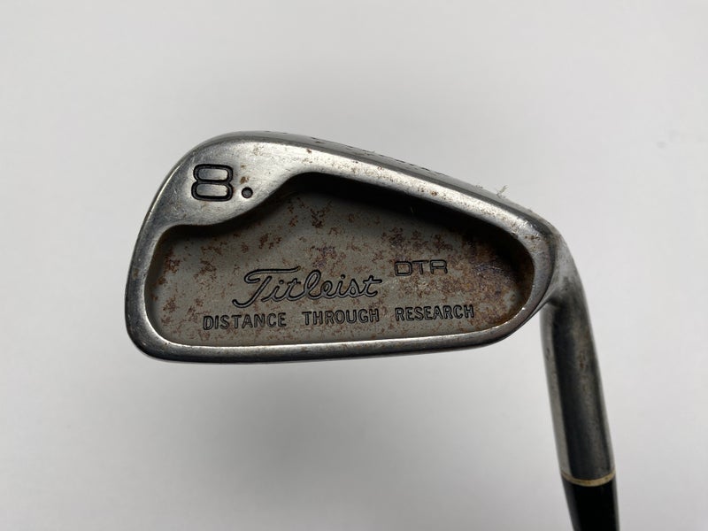 Titleist DTR Single 8 Iron True Temper Dynamic Gold R300U Regular Steel Mens RH