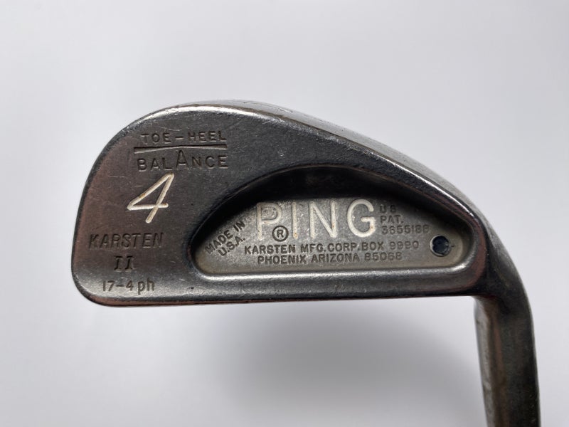 Ping Karsten II Single 4 Iron Black Dot True Temper TT Lite Stiff Steel Mens RH