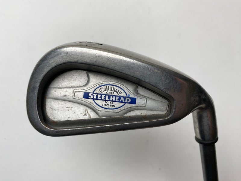 Callaway X-14 Single 6 Iron Steelhead X-14 Regular Graphite Mens RH