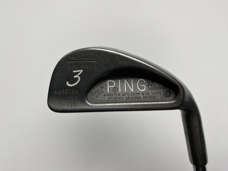 Ping Karsten II Single 3 Iron Black Dot Karsten ZZ-Lite Regular Steel Mens RH