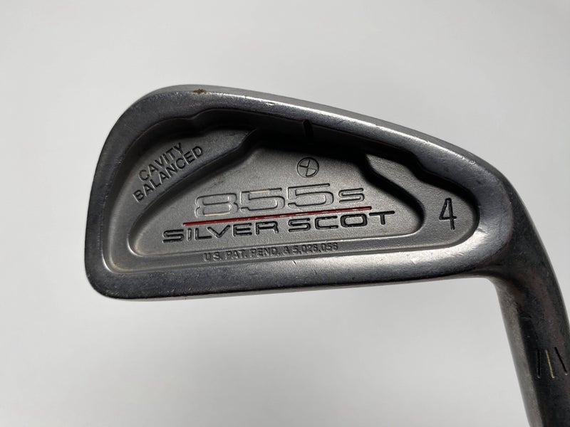 Tommy Armour 855 S Silver Scot Single 4 Iron Tour Step II Stiff Steel Mens RH