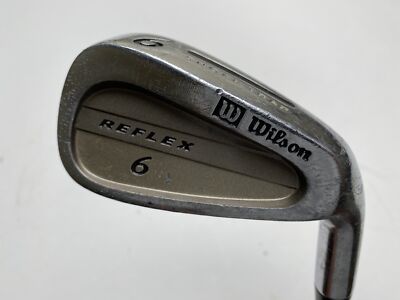 Wilson Reflex Single 6 Iron Regular Steel Mens RH