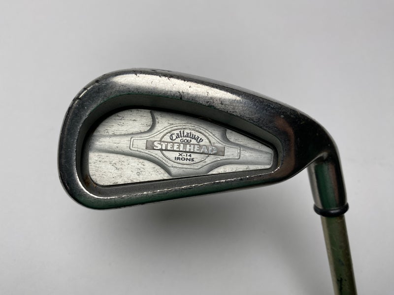 Callaway X-14 Single 6 Iron Steelhead X-14 Gems Ladies Graphite Womens RH