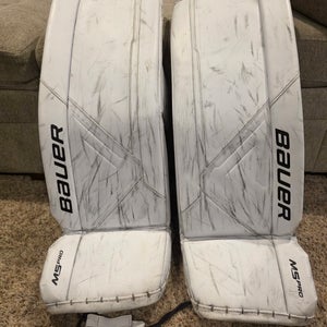31" Bauer Supreme M5 Pro Goalie Leg Pads (Used)