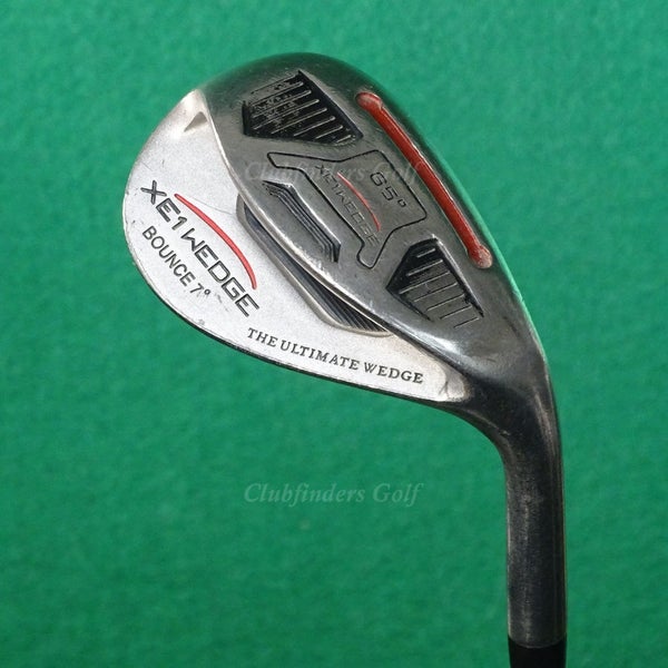 XE1 The Ultimate Wedge 65-7 65 Flop Wedge Stepped Steel Wedge Flex