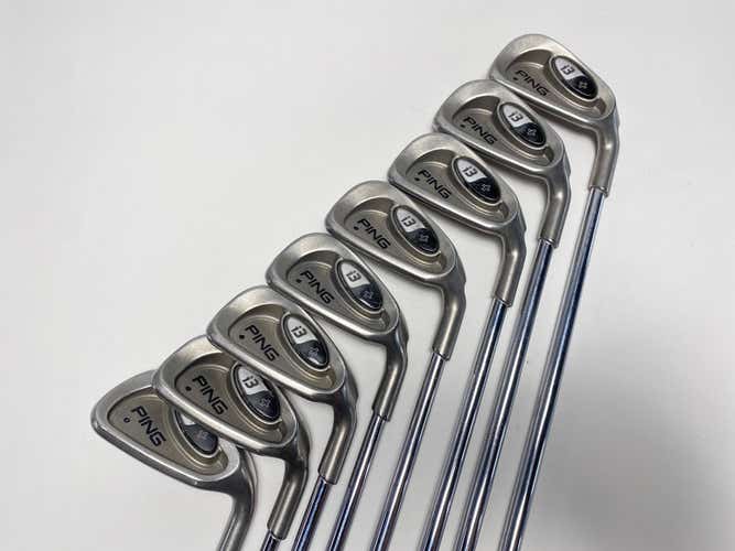 Ping i3 + Iron Set 3-PW Black Dot Stiff Steel Mens RH