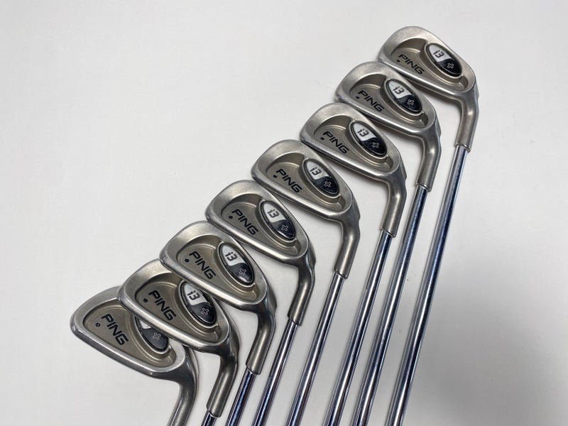 Ping i3 + Iron Set 3-PW Black Dot Stiff Steel Mens RH