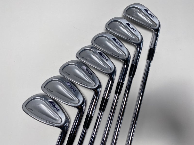 Mizuno MP 60 Iron Set 4-PW True Temper Dynamic Gold R300 Regular Steel Mens RH