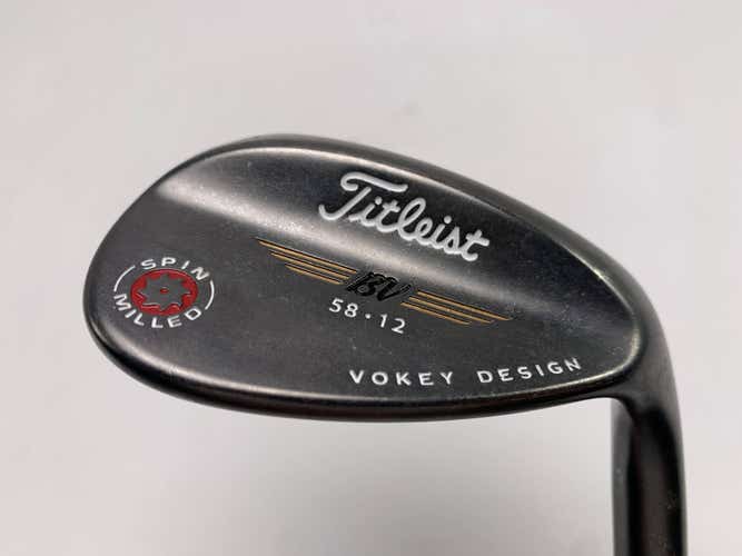 Titleist Vokey Spin Milled Oil Can 2009 Wedge 58* 12 Bounce Wedge Steel Mens RH