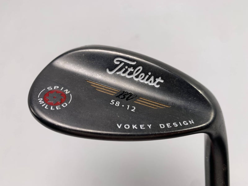 Titleist Vokey Spin Milled Oil Can 2009 Wedge 58* 12 Bounce Wedge Steel Mens RH