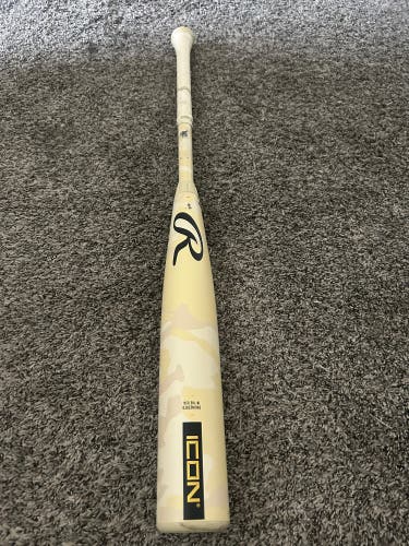 Rawlings Icon Composite BBCOR Certified Bat (-3) 29 oz 32" (Used)