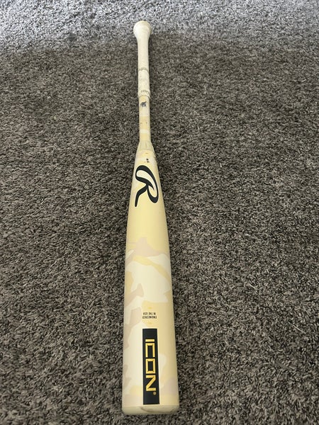 Rawlings Icon Composite BBCOR Certified Bat (-3) 29 oz 32" (Used)