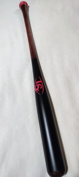NEW Louisville Slugger 33"/31oz C243 Maple Wood Baseball Bat Blem Matte Black/Natural Cherry/Pink