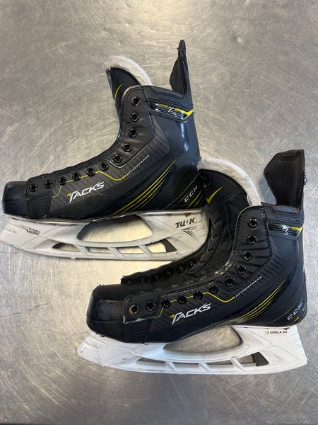 Iginla Jerome Game Worn CCM Tacks Pro Stock Skates
