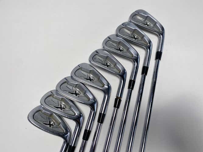 Callaway X Forged 2013 Iron Set 3-PW Dynalite Gold SL S300 Stiff Steel Mens RH