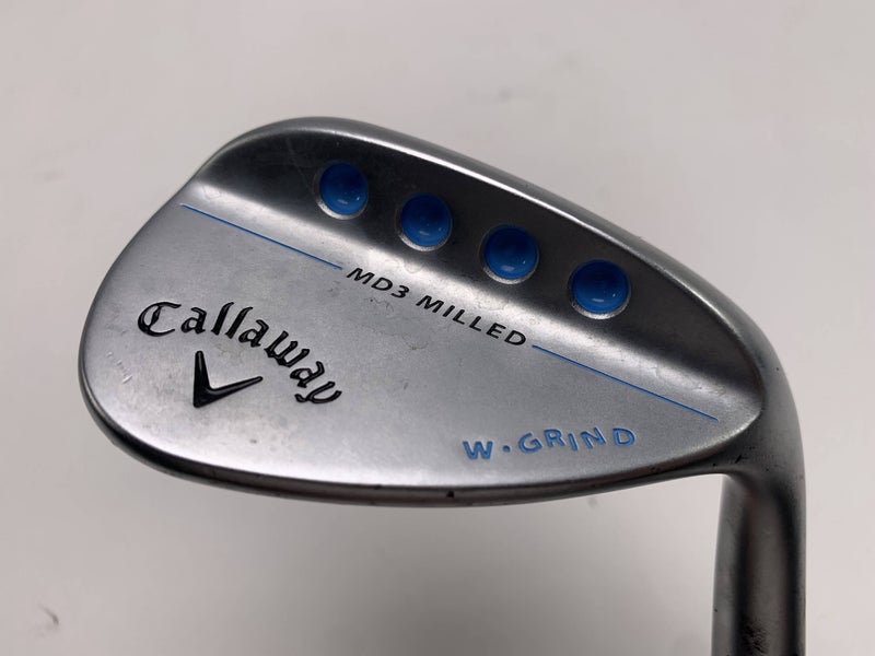 Callaway MD3 Milled Chrome W-Grind Sand Wedge SW 56* 12 W-Grind 50g Womens RH