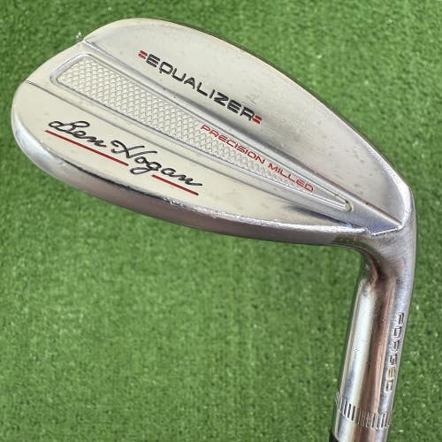 Ben Hogan Equalizer Forged Lob Wedge 58 Steel AMT Black S300 Stiff Flex +1 Long