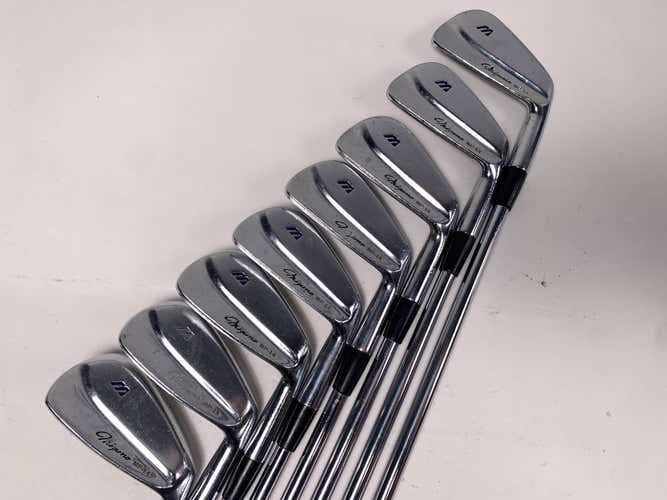Mizuno MP 14 Iron Set 3-PW Dynamic Gold Sensicore S300U Stiff Steel Mens RH