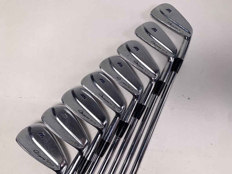 Mizuno MP 14 Iron Set 3-PW Dynamic Gold Sensicore S300U Stiff Steel Mens RH