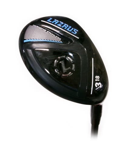 Lazrus 18* 3 Hybrid/Rescue Graphite Lazrus Pro 65-R Regular Flex