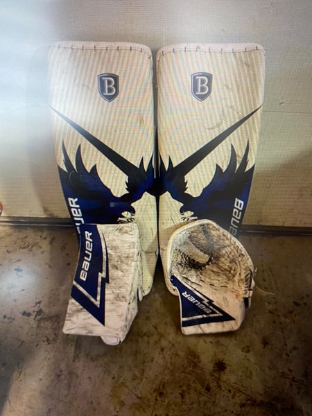 34" 2023 Bauer Hyperlite 2 Digiprint Regular Goalie Full Set Pro Stock (Used)