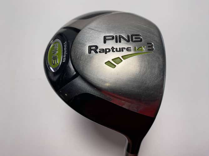 Ping Rapture 3 Fairway Wood 14* TFC 909 F Stiff Graphite Mens RH